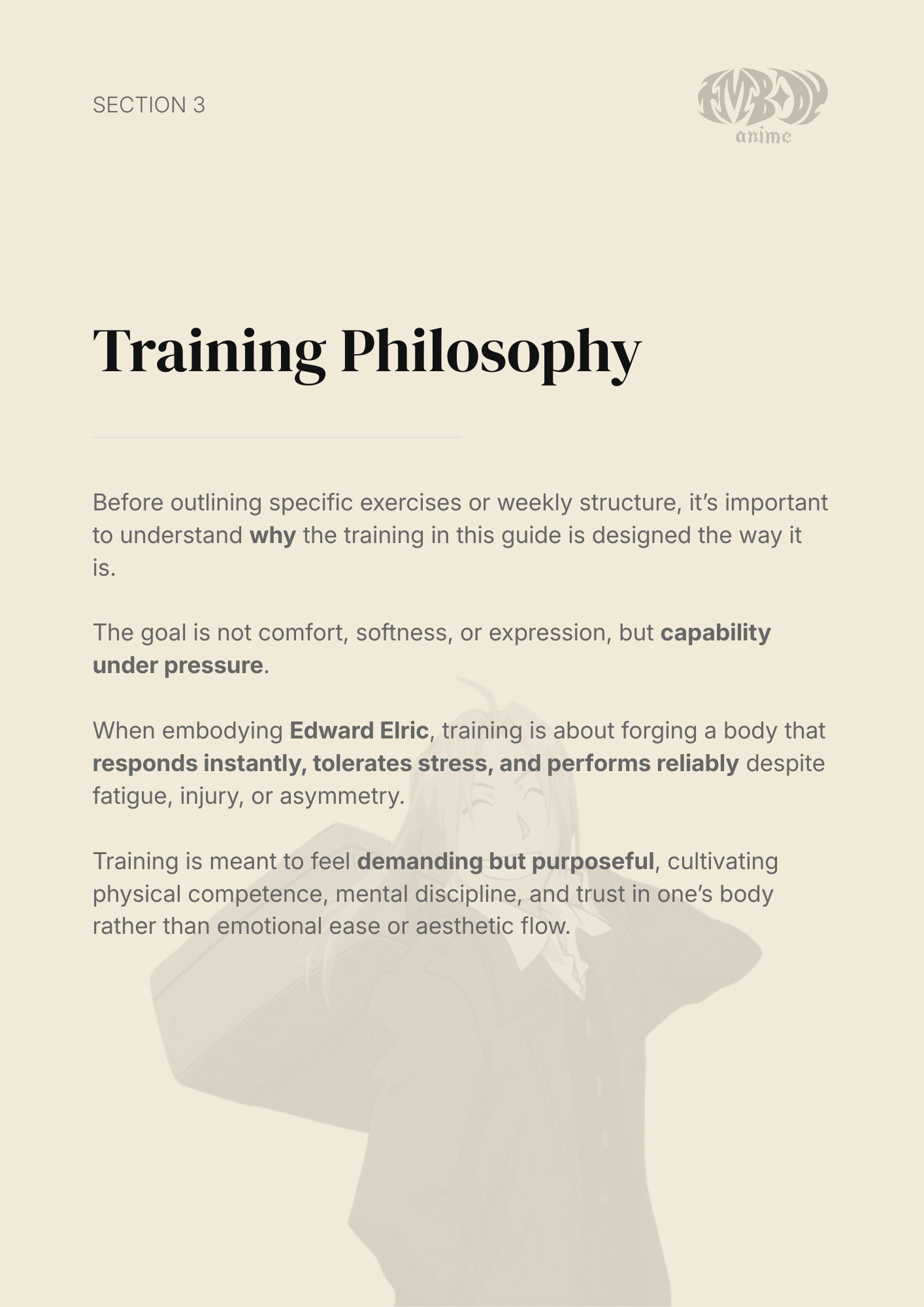 Edward Elric – Digital Embodiment Guide