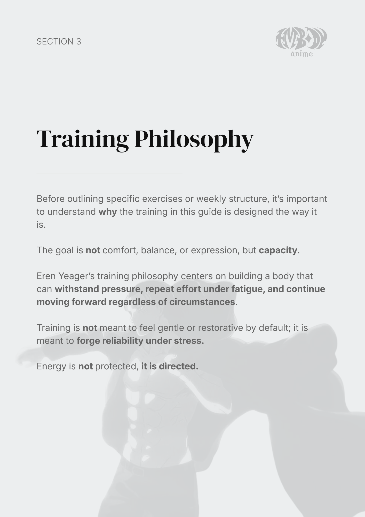 Eren Yeager – Digital Embodiment Guide