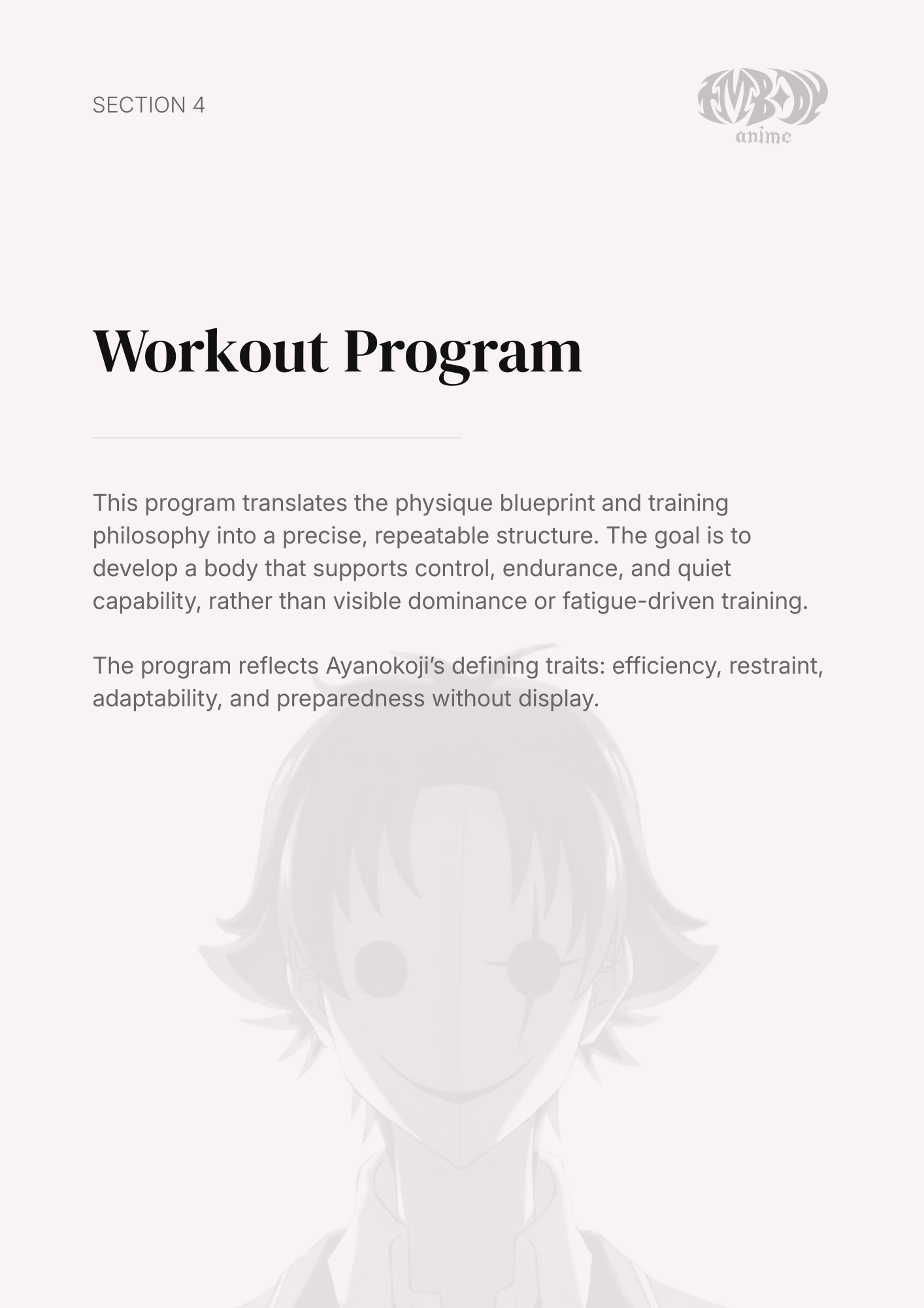 Kiyotaka Ayanokoji – Digital Embodiment Guide