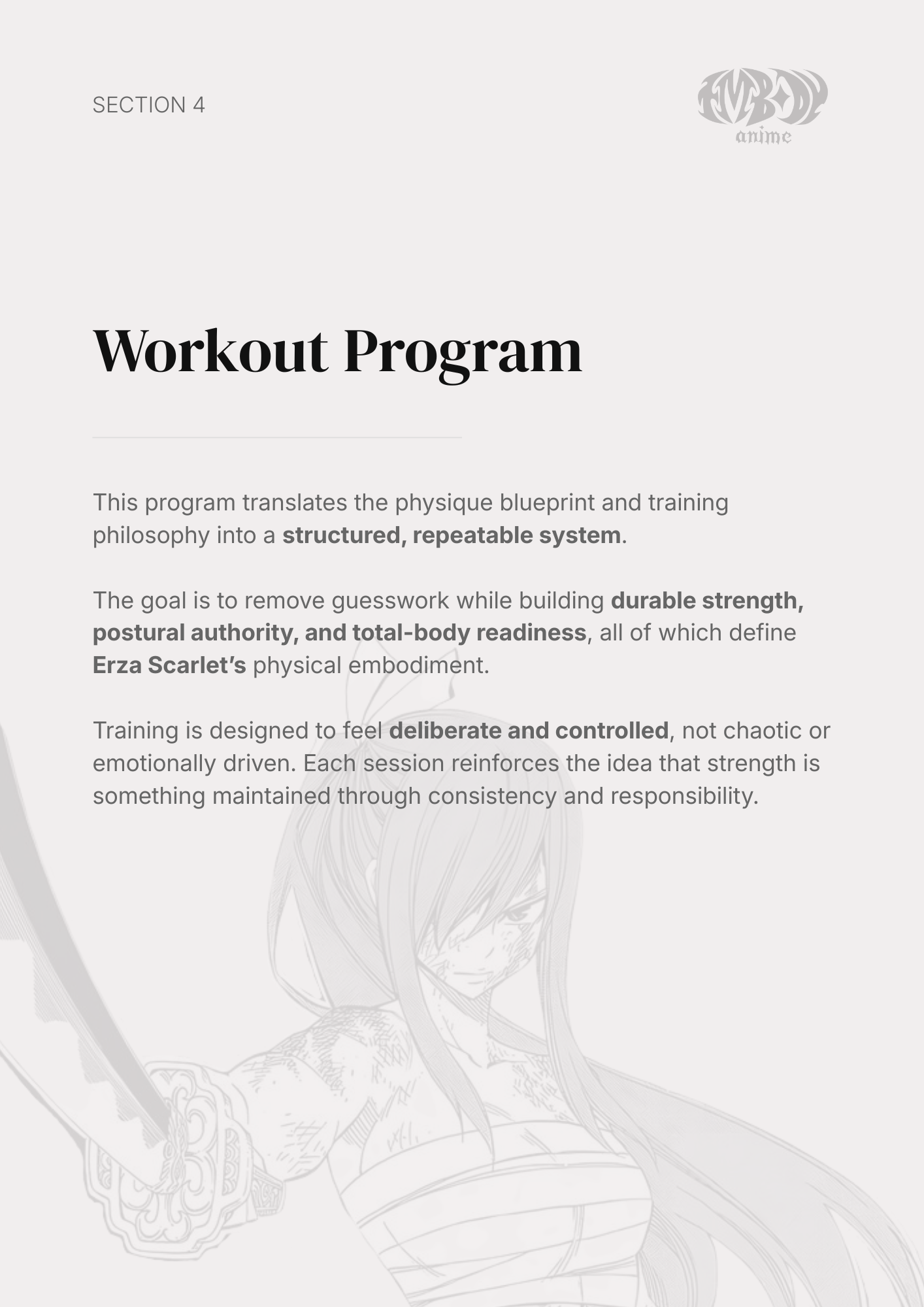 Erza Scarlet – Digital Embodiment Guide