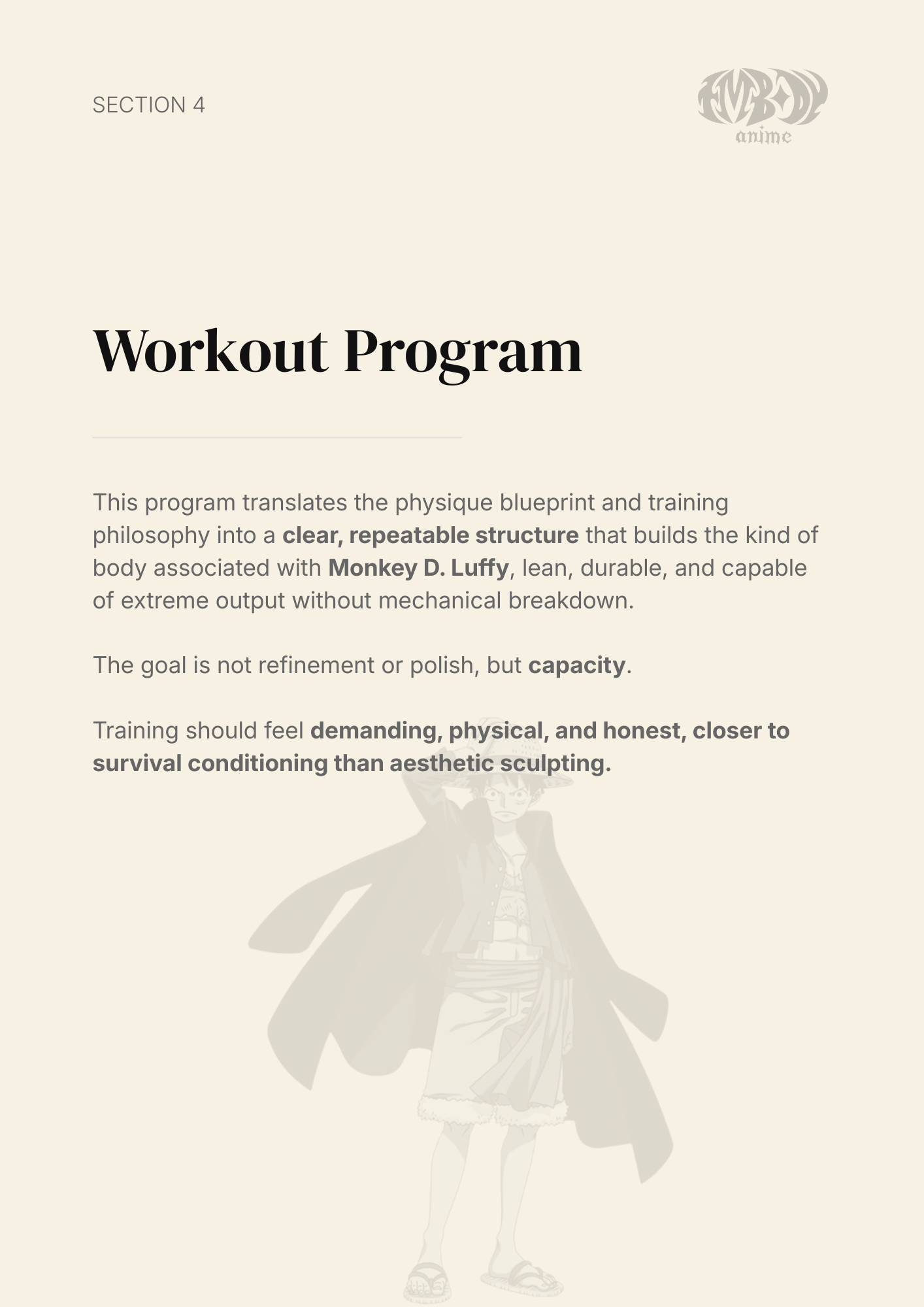 Monkey D. Luffy – Digital Embodiment Guide