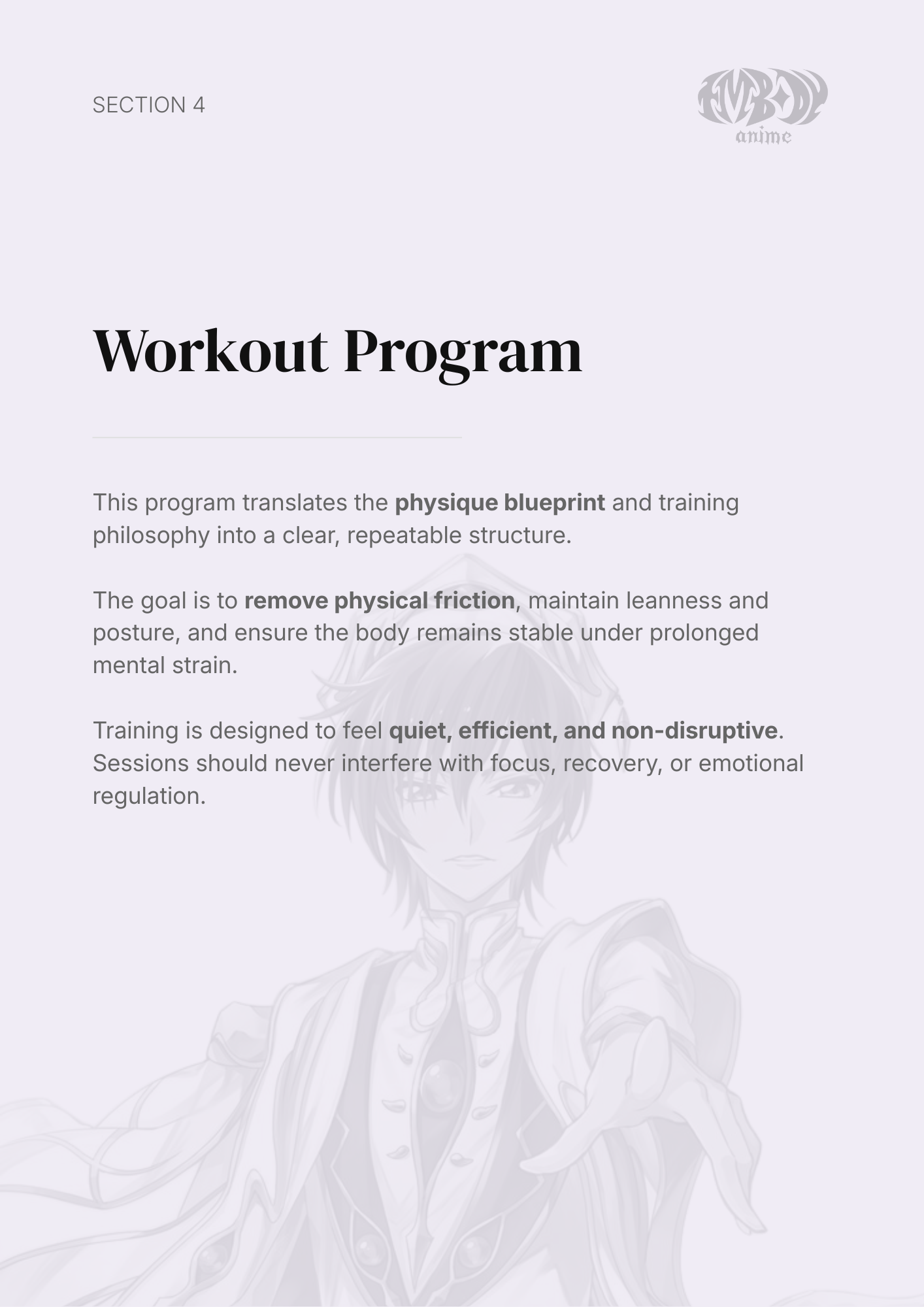 Lelouch Lamperouge – Digital Embodiment Guide