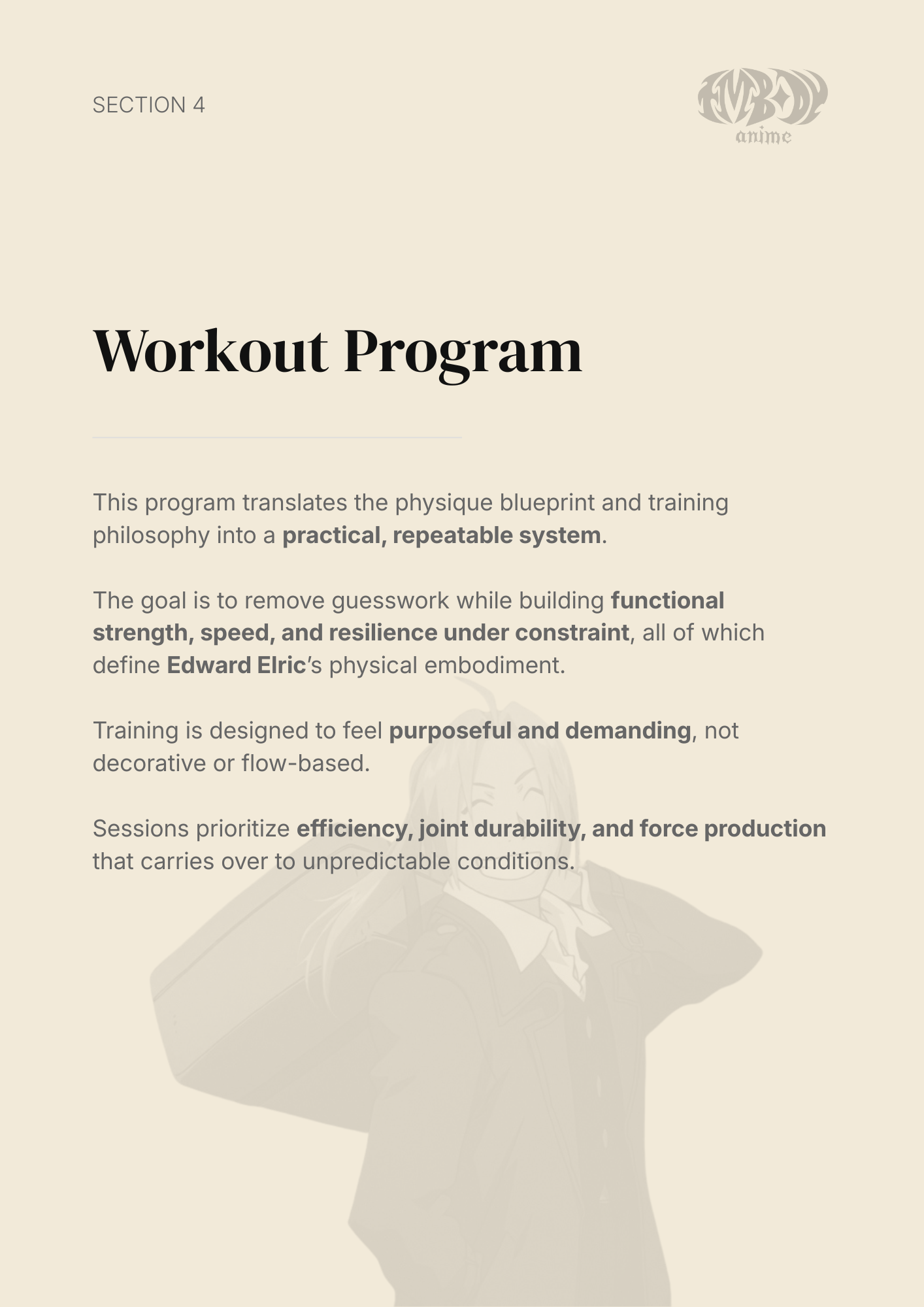 Edward Elric – Digital Embodiment Guide