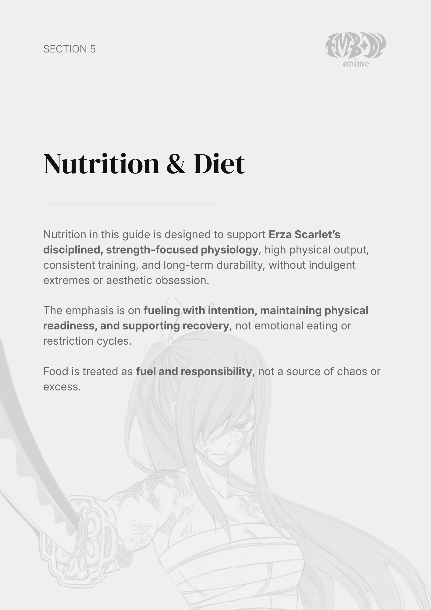 Erza Scarlet – Digital Embodiment Guide