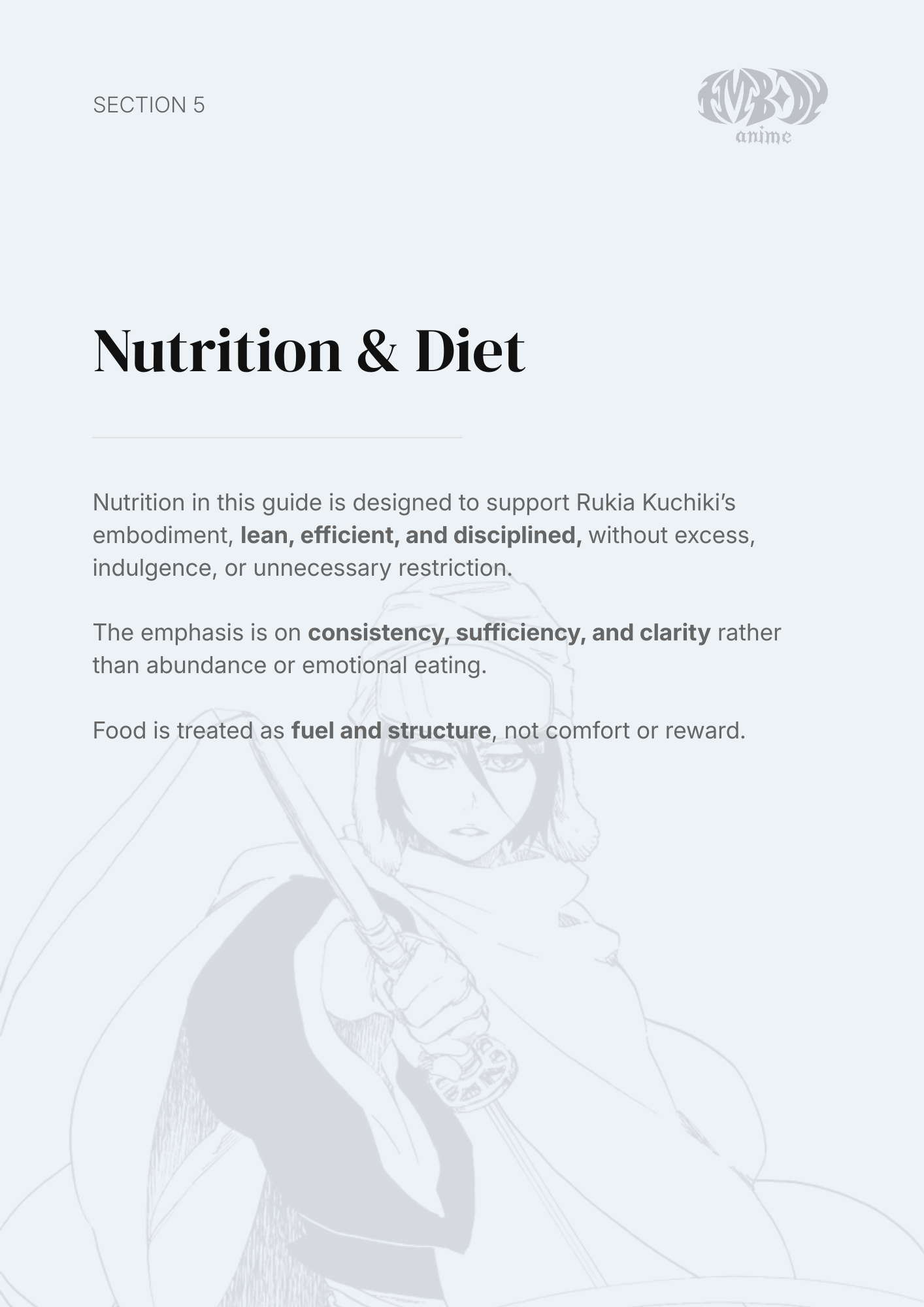 Rukia Kuchiki – Digital Embodiment Guide