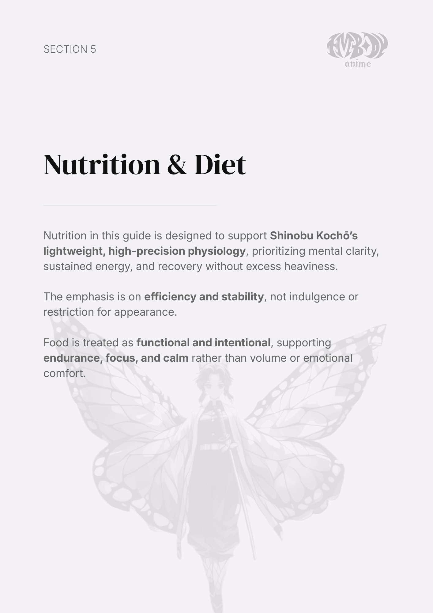 Shinobu Kochō – Digital Embodiment Guide