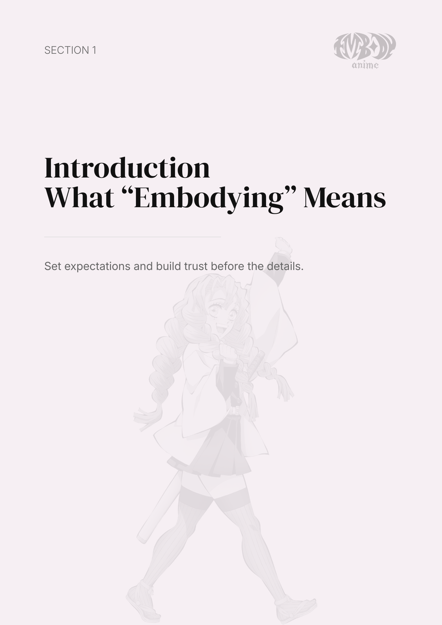 Mitsuri Kanroji – Digital Embodiment Guide