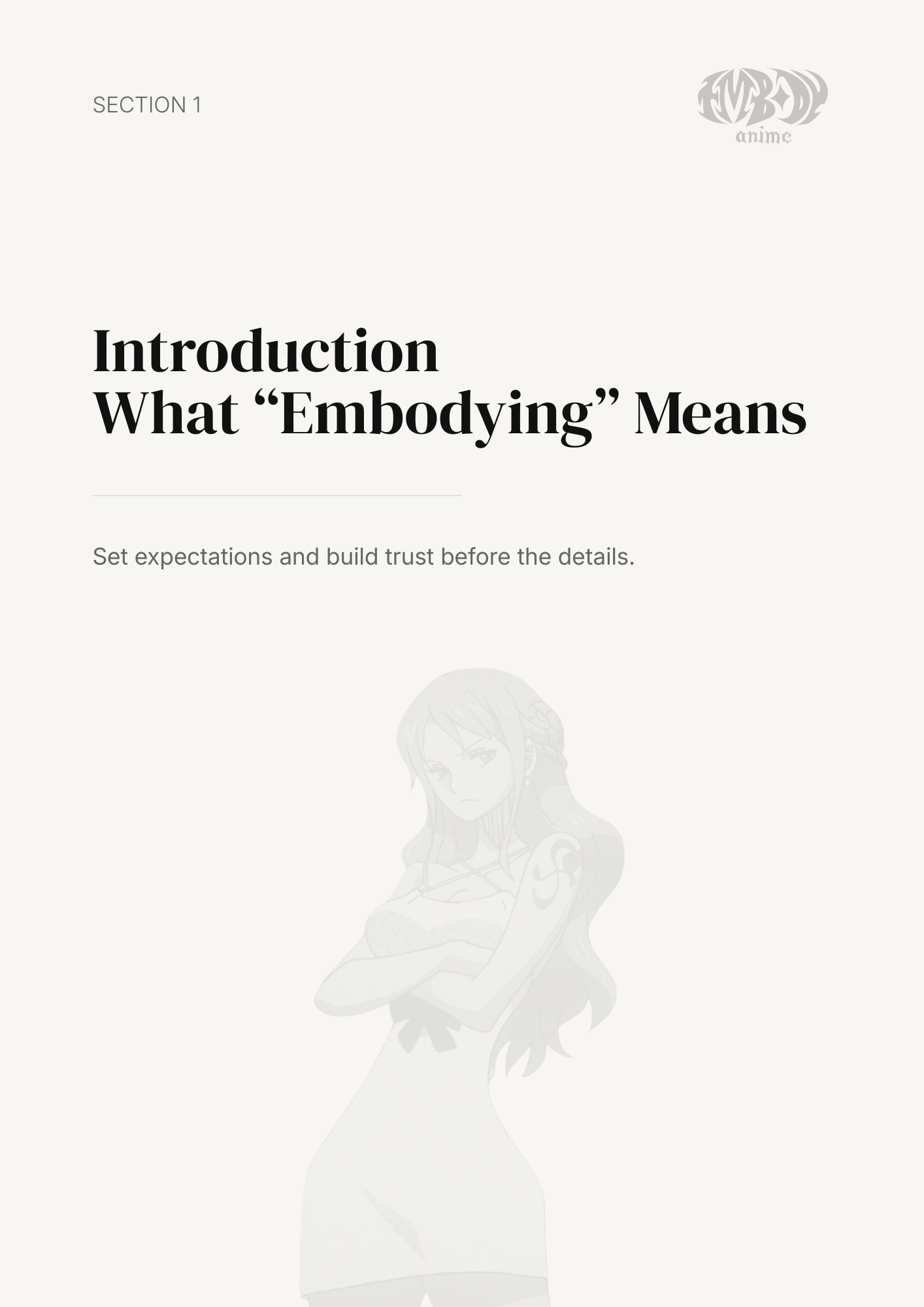 Nami – Digital Embodiment Guide