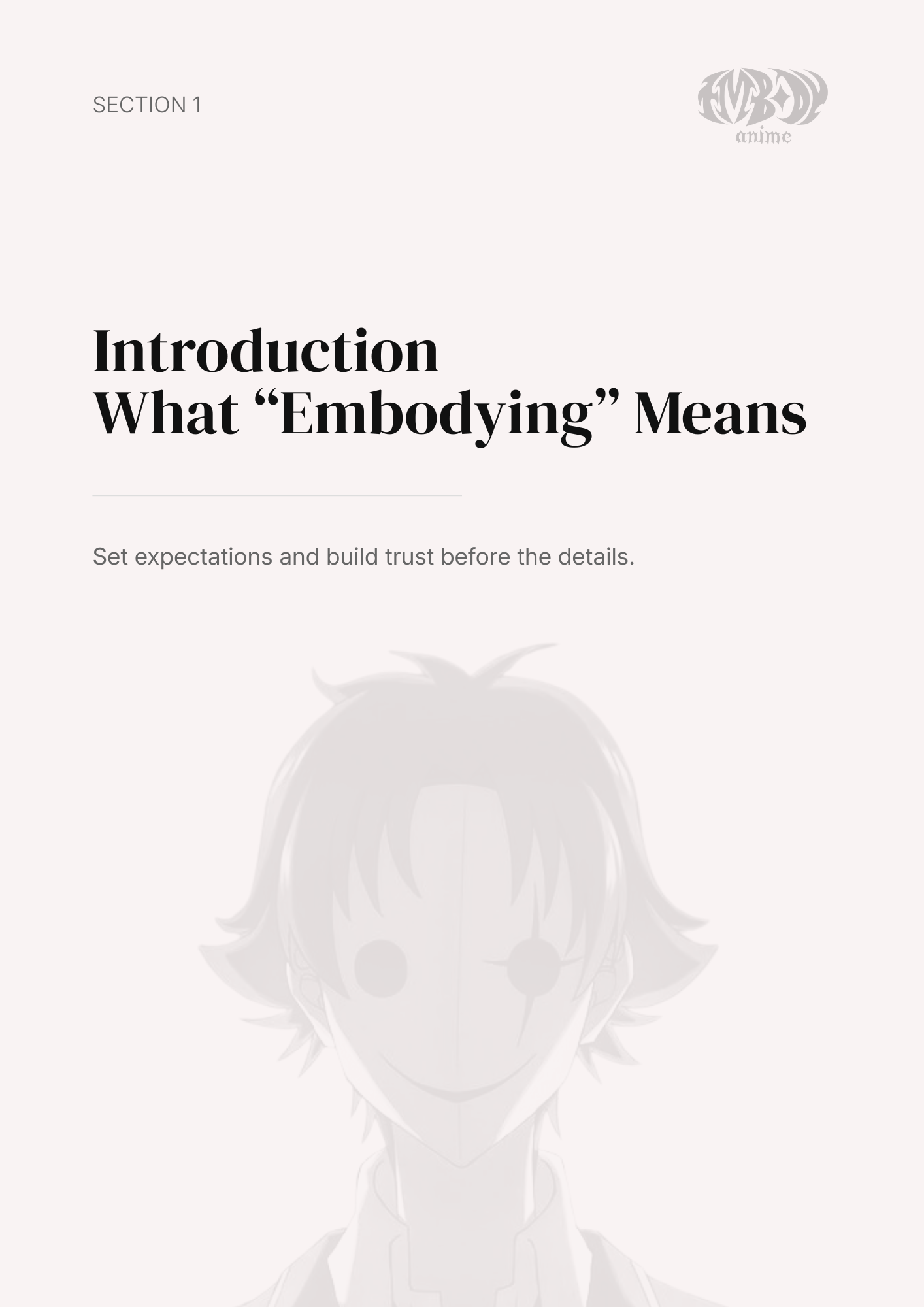 Kiyotaka Ayanokoji – Digital Embodiment Guide