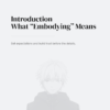 Ken Kaneki – Digital Embodiment Guide