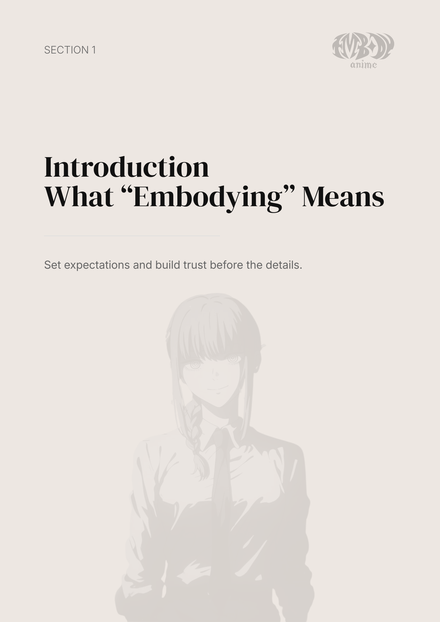 Makima – Digital Embodiment Guide