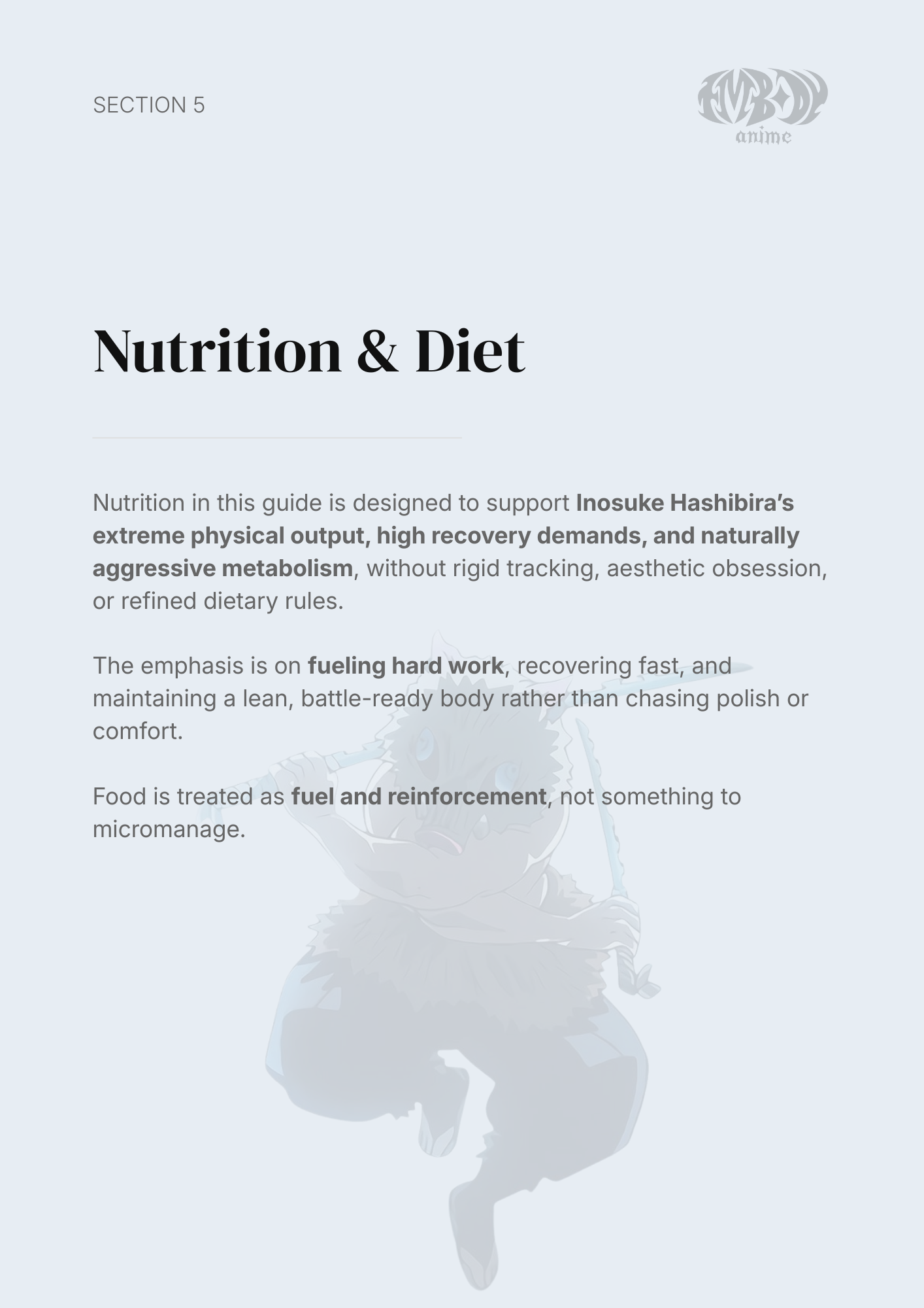 Inosuke Hashibira – Digital Embodiment Guide