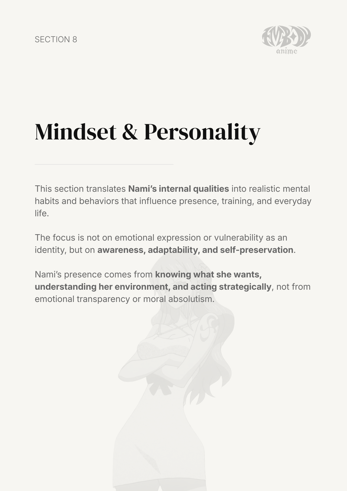 Nami – Digital Embodiment Guide