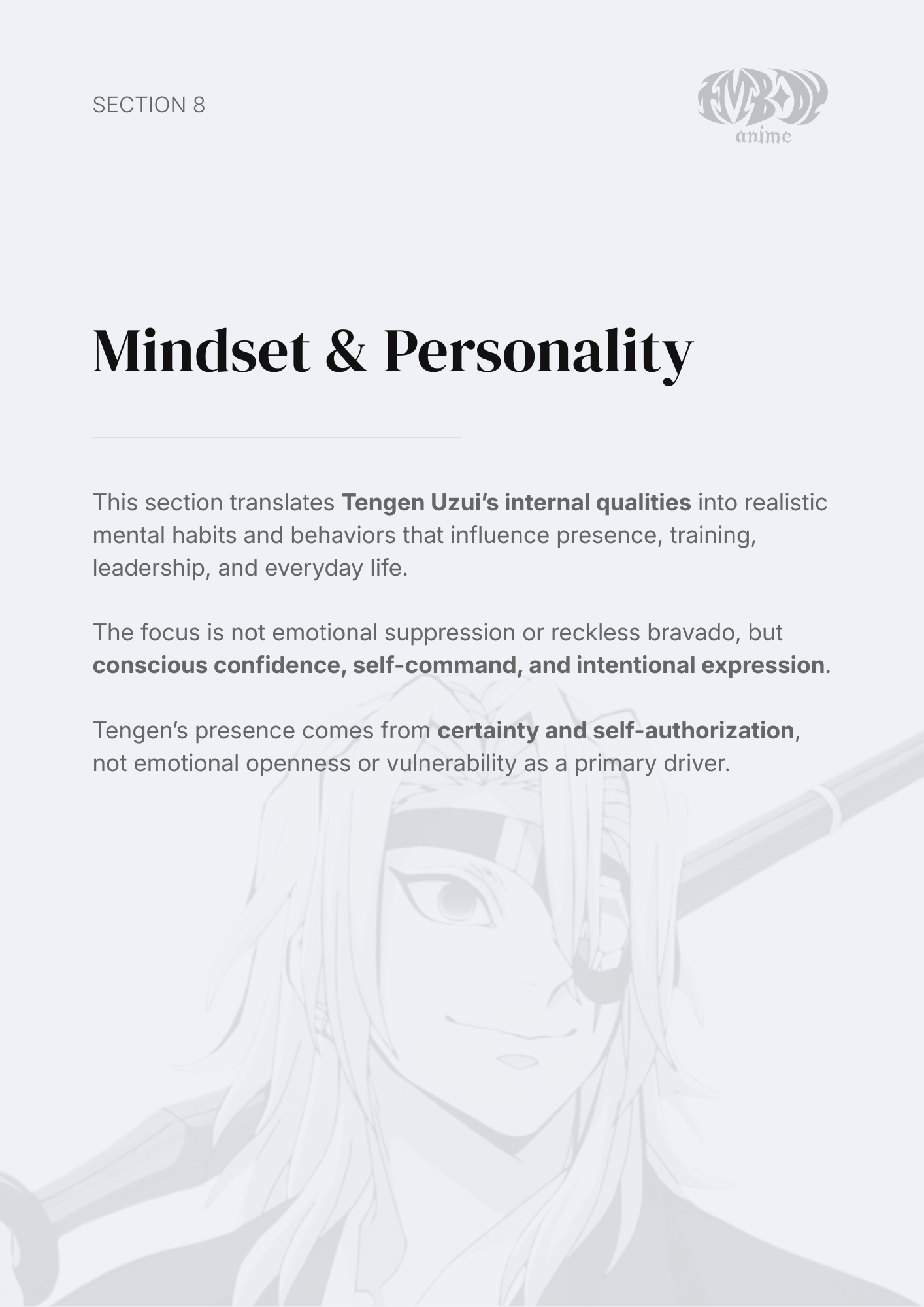 Tengen Uzui – Digital Embodiment Guide