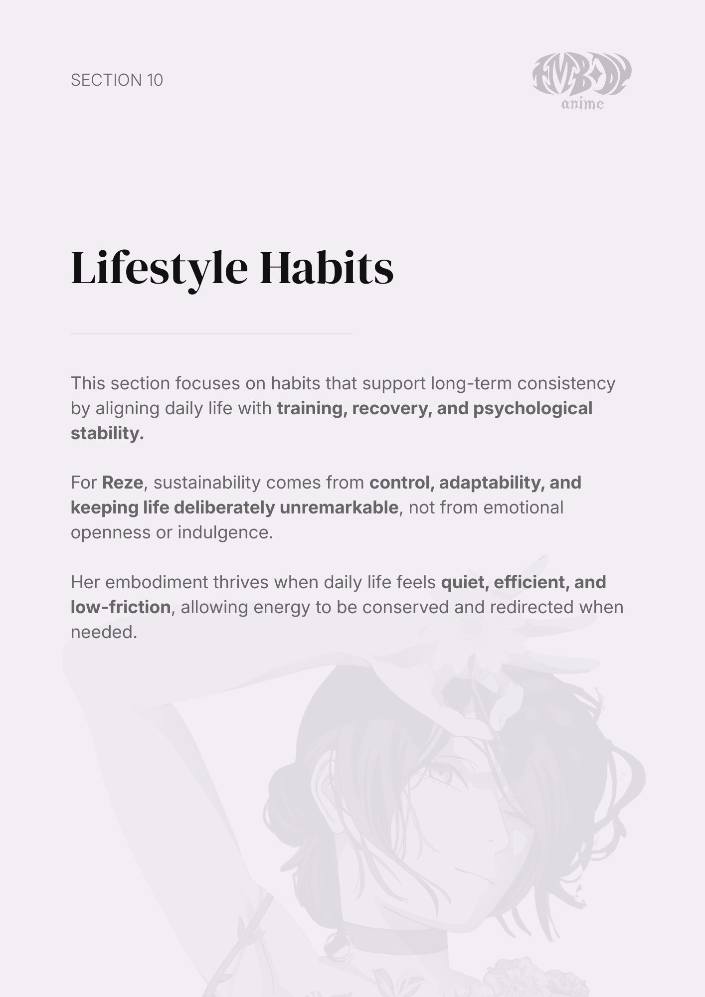 Reze – Digital Embodiment Guide