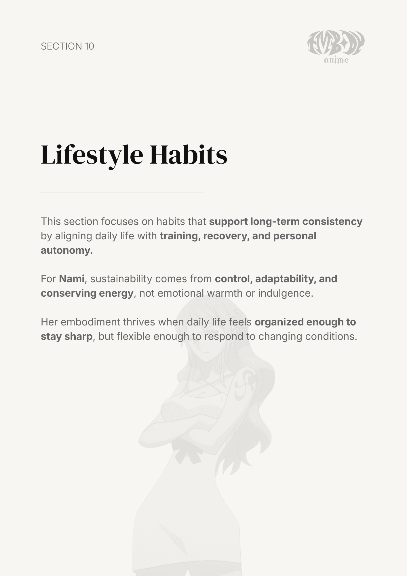 Nami – Digital Embodiment Guide