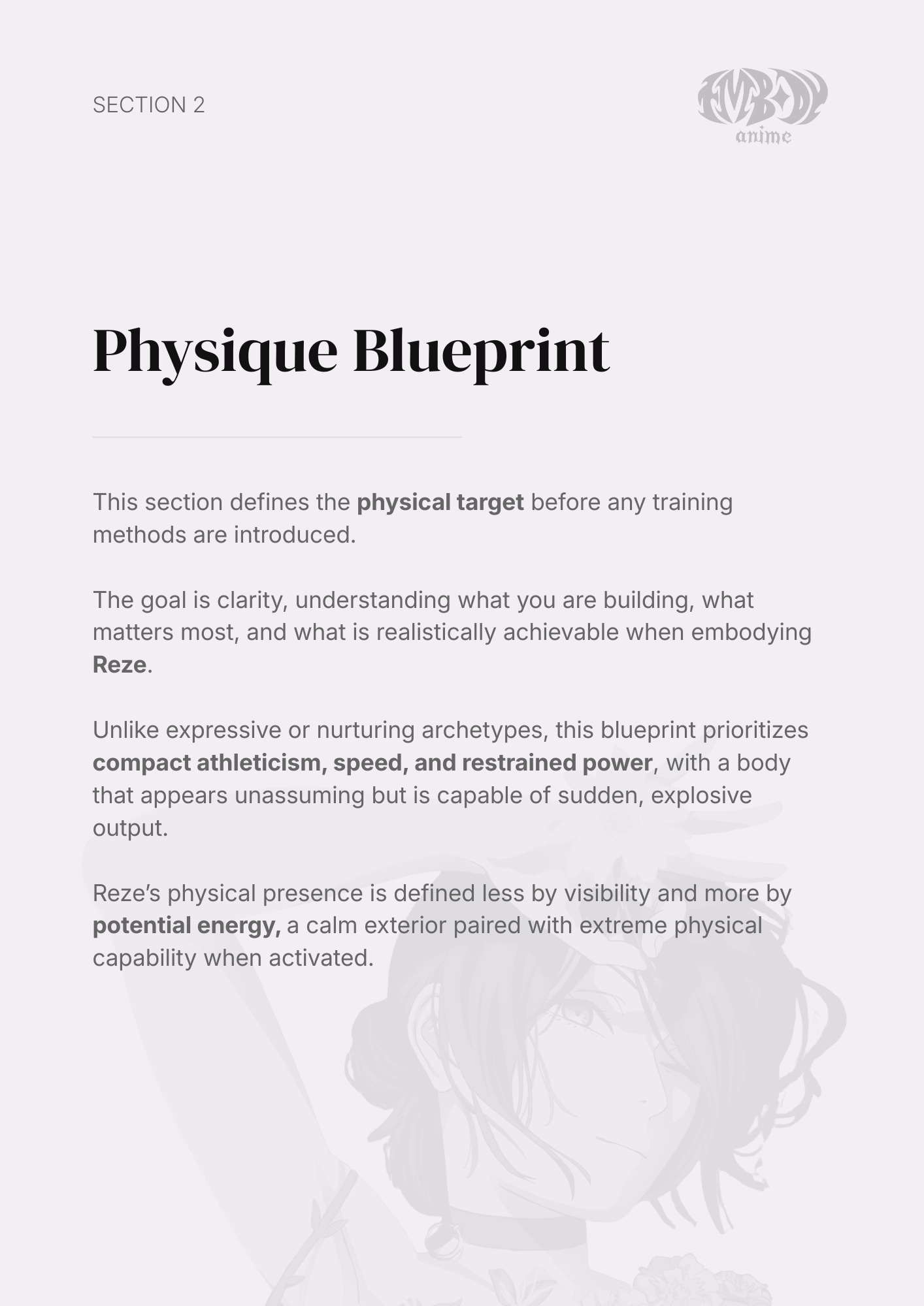 Reze – Digital Embodiment Guide