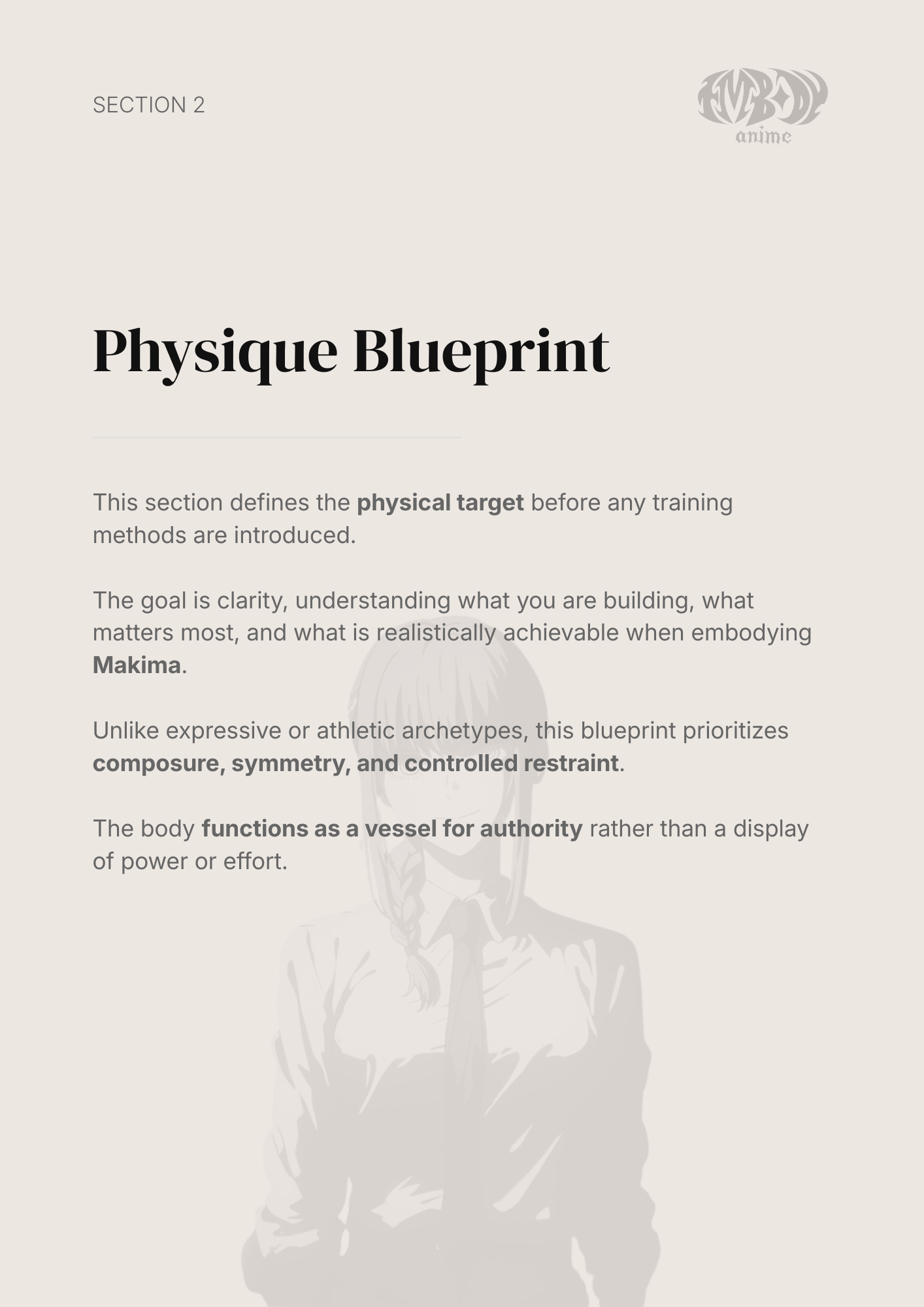 Makima – Digital Embodiment Guide